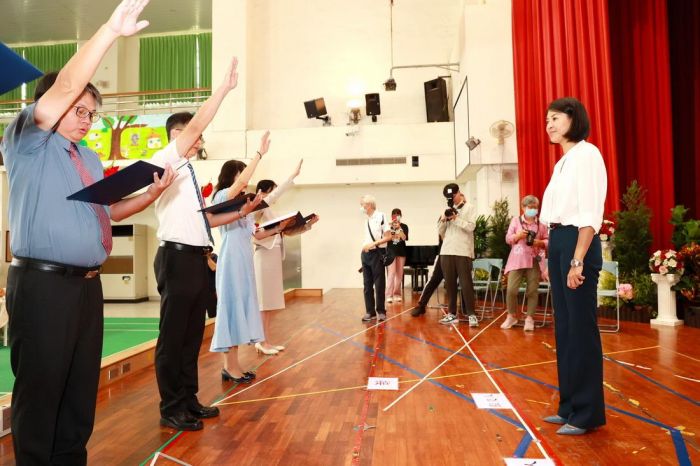 南投縣中小學新調任校長佈達交接典禮
