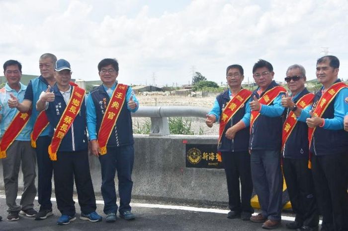 嘉邑行善團第627座橋樑 新海埔橋正式通車