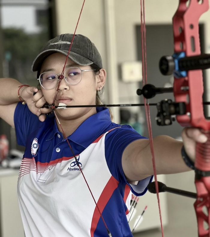 中正大學學生射箭團　備戰成都世大運