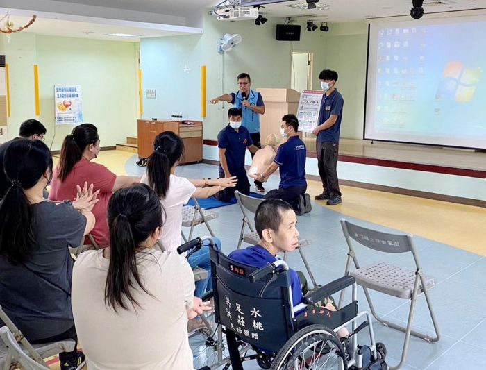 金門縣消防局成功挽回民眾生命