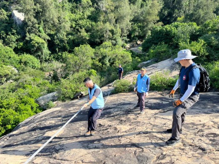 金門縣消防局深化太武山救援整備　提供民眾安全的登山之旅