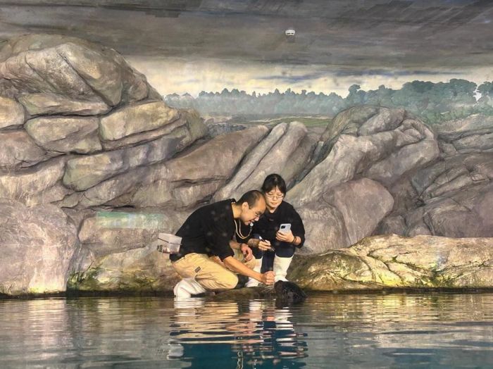 屏東海生館重量級生物眼睛健康檢查  守護海洋生物的靈魂之窗