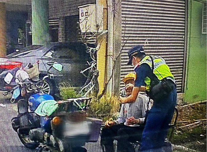 88歲翁務農難耐高溫　西螺警獲報助返家