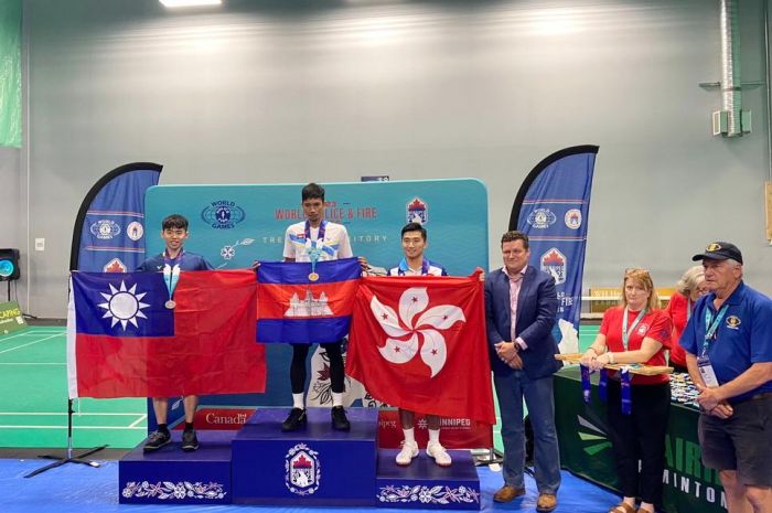 世界警消運動會! 金門消防員林匯耀初試啼聲勇奪2銀