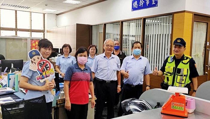 和心警加強反詐宣導　轄內金融機構走透透