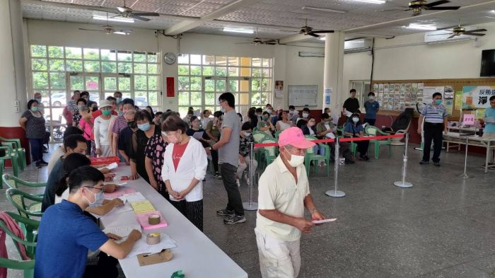 苗栗縣選委會辦理總統大選模擬投票演練