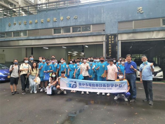 中市電動車技術教學中心深耕育才