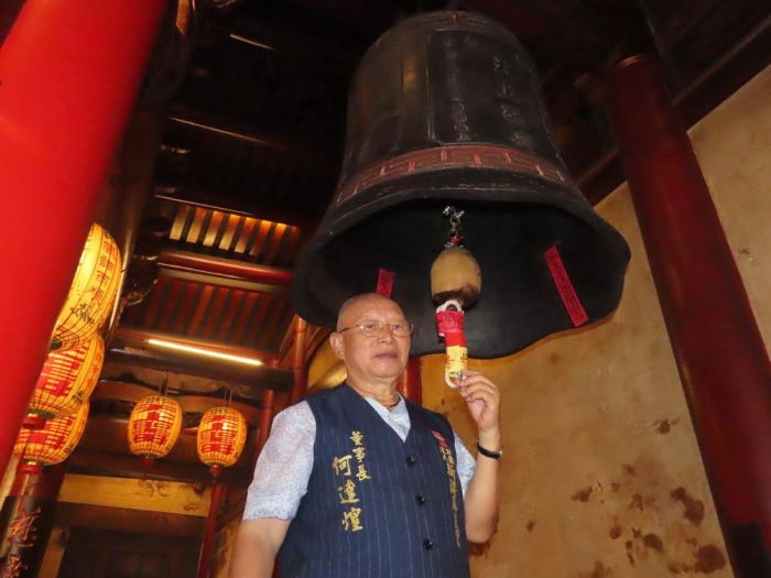新港媽貺福綠島貼香條 尊循傳統古禮七月封鐘鼓