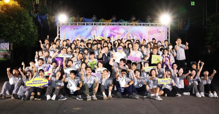 嘉市第三屆青領派點燃營火 黃敏惠感受17歲熱力