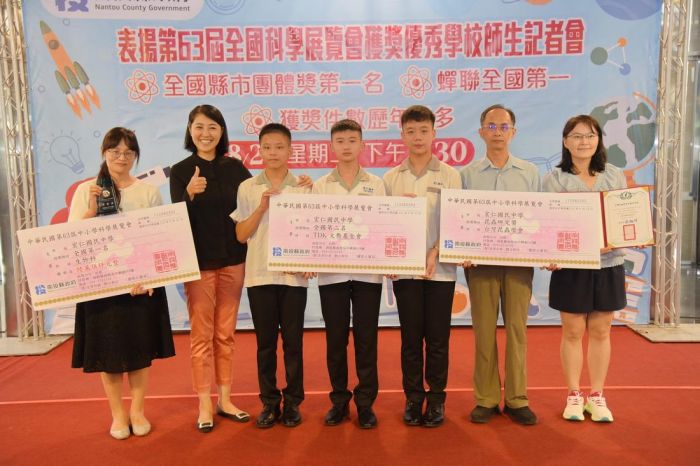 林冠儀勇奪世界警消運動會1金3銀　南投縣長許淑華接見表揚