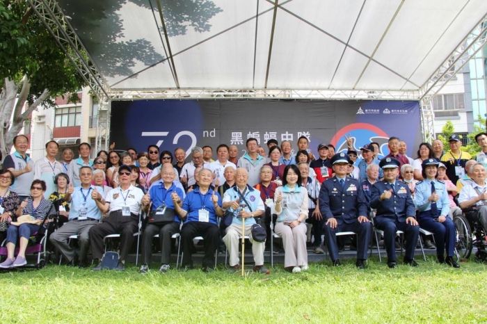 黑蝙蝠中隊72週年隊慶　蔡麗清：空軍英勇精神永流傳