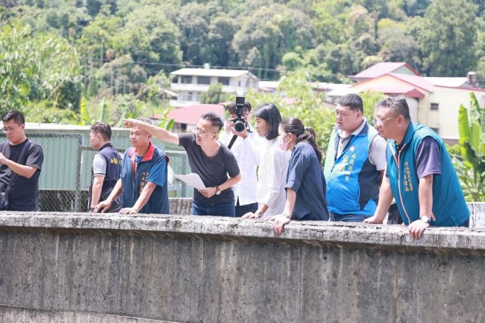 許淑華會勘竹山鹿谷17處農水路　允撥2600餘萬元改善