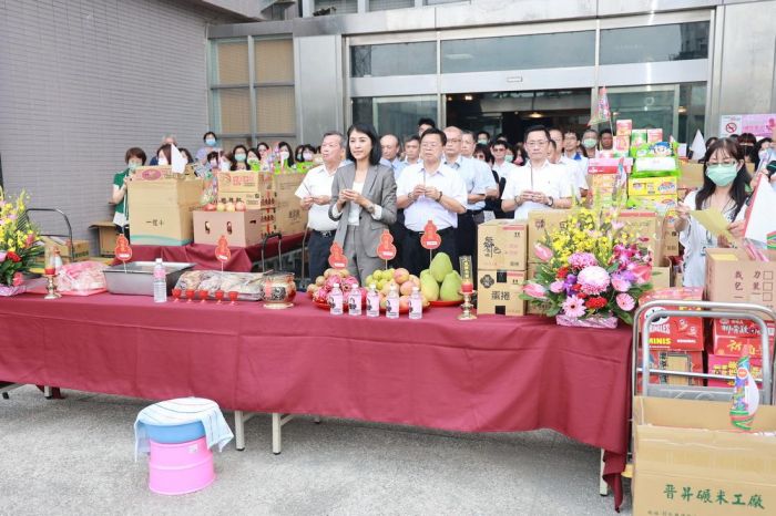 南投慶讚中元　許淑華主持縣府普渡儀式祈安