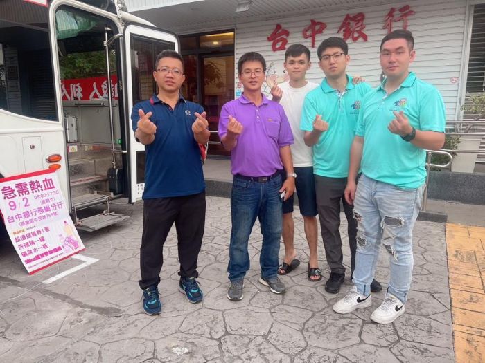 高雄燕之巢扶輪社捐血活動獲得了211袋