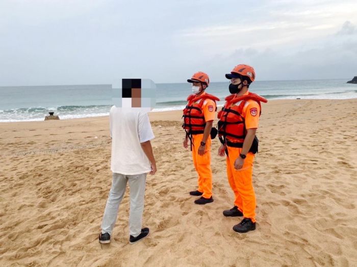 海葵颱風來襲! 第七岸巡隊海岸及港口執行勸離