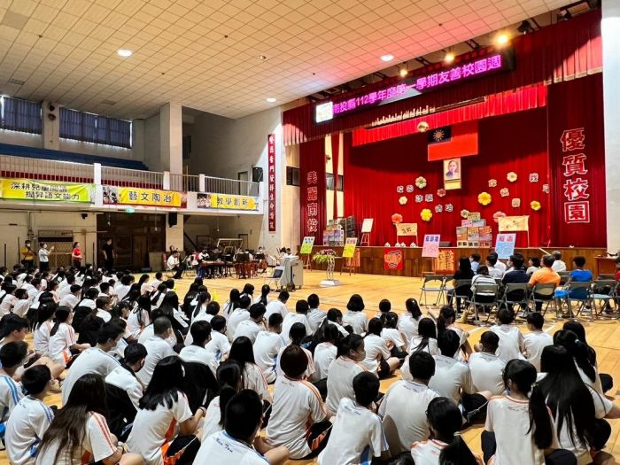 南投縣友善校園週宣導　校園詐騙防制你快樂我平安