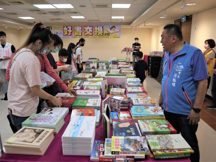 分享閱讀樂趣 2023員林市好書交換日活動登場