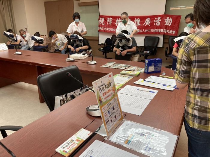 按摩加碼抽半價優惠券、萬元3C 中市勞工局挺視障按摩