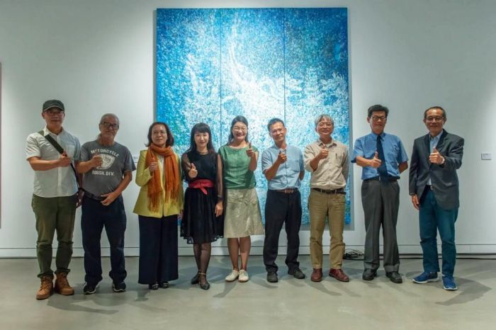 高美館創作論壇《黑湧—林純用創作個展》展出海洋美學