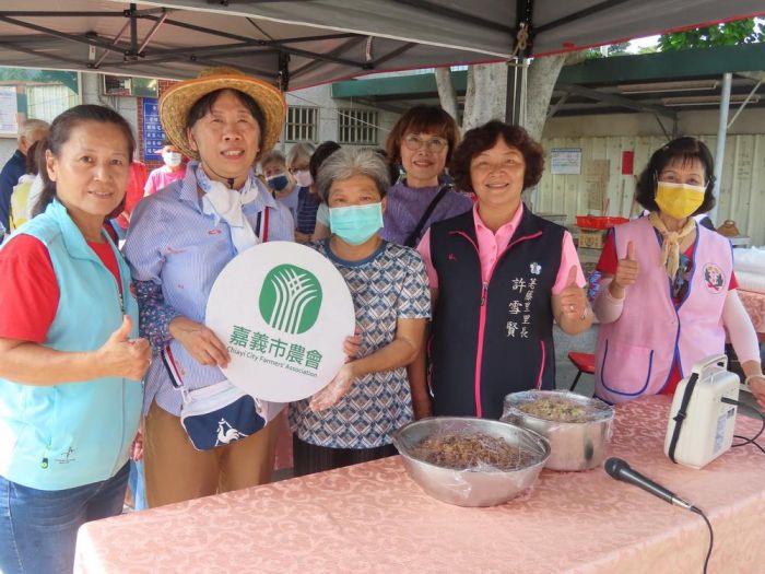 嘉市農會推廣活化地方農產業 食農體驗芋頭飯、芋泥蛋黃球共餐