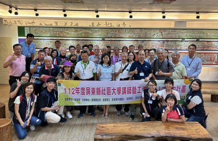 屏北屏南社大講師培力計畫赴民和國小體驗萬年溪地方學