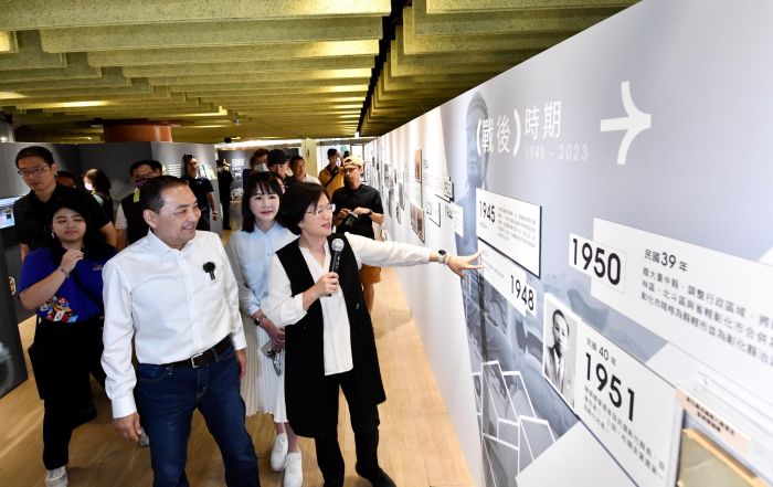 彰化行程滿檔 侯友宜首站參訪彰化300博覽會主題館