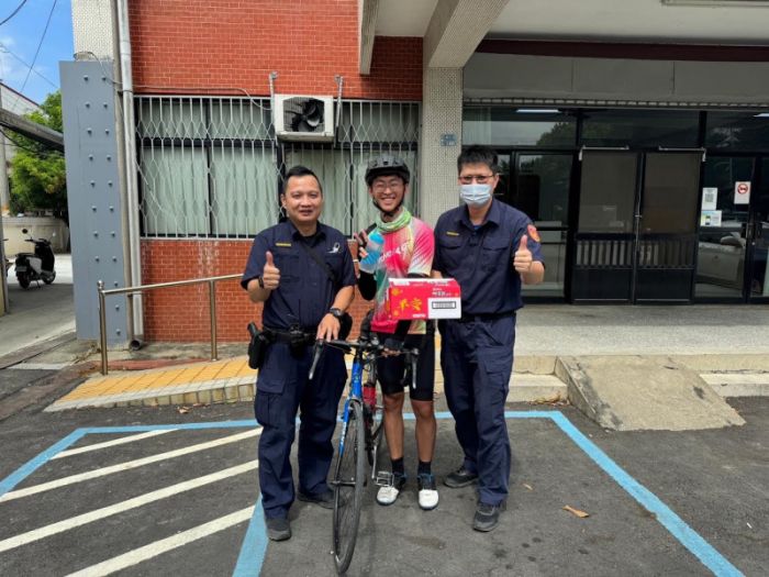 單車環島途經西螺　鐵馬服務站熱情滿滿