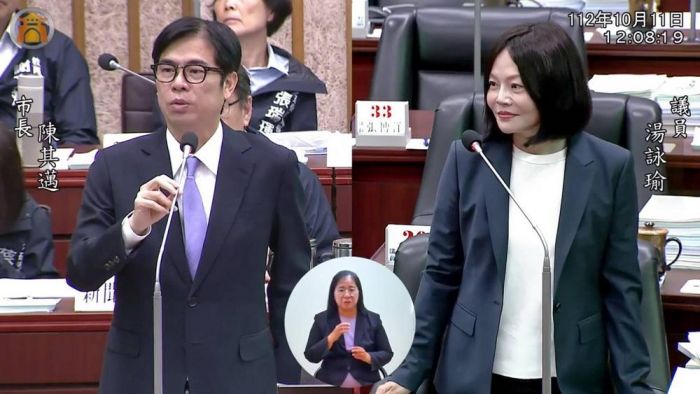 高市議員湯詠瑜  要求市府續推美麗島再美麗 城市光廊風華再現