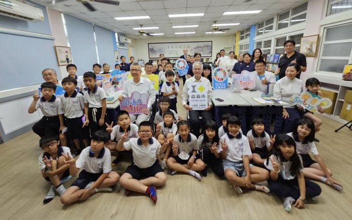 嘉義市僑平國小靜思閱讀書軒啟用典禮