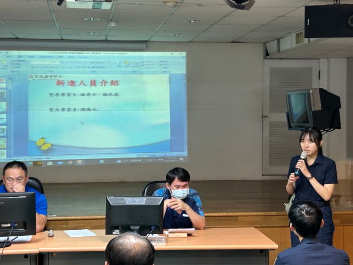 西螺分局新進3名生力軍　辦理新進人員訓練