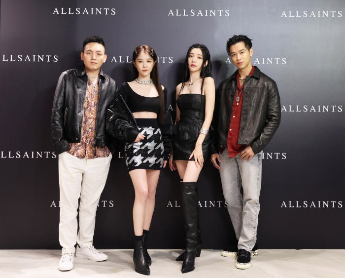 東倫敦皮衣品牌ALLSAINTS 邀請春風、郭雪芙率性演繹