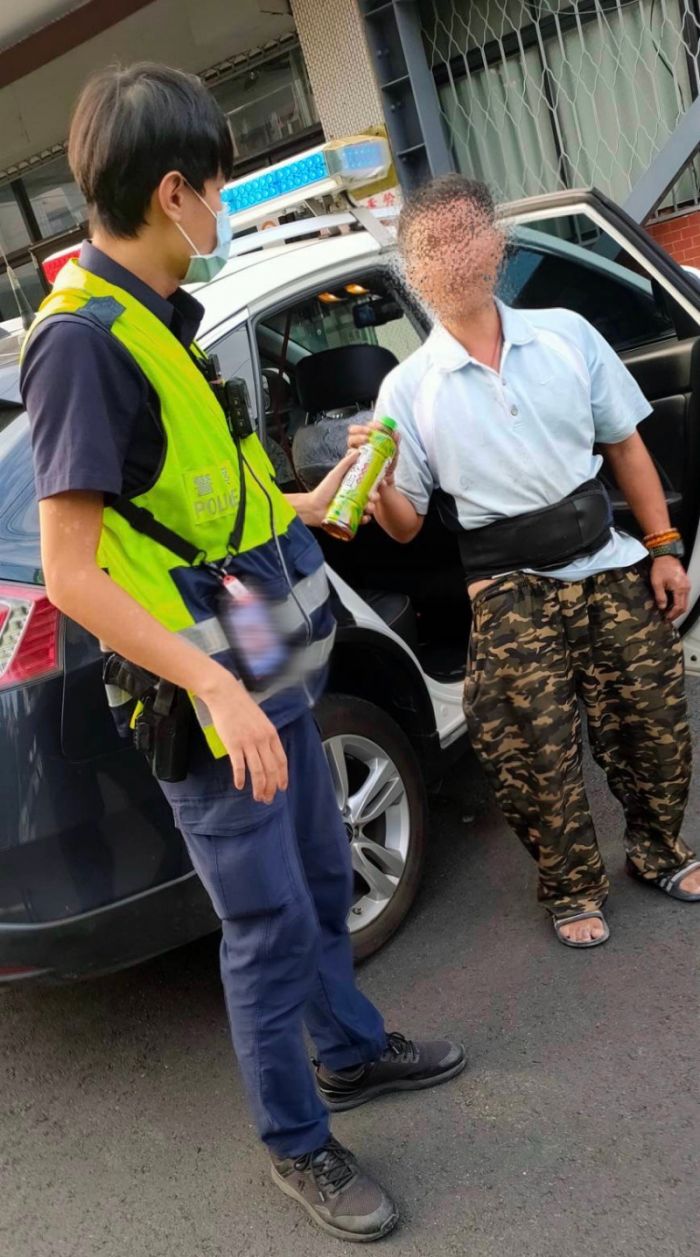 精神異常男子路倒　和心警查證為失蹤人口