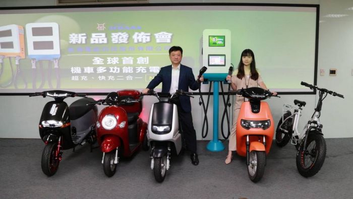 能海電科搶攻百億充電市場  首創全球機車多公能充電樁