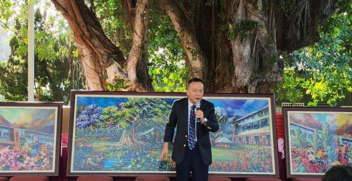 國際知名畫家陳明順父子作品  獲企業家收藏