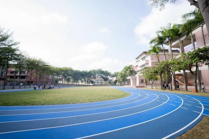 竹市頂埔國小運動操場整建完成啟用