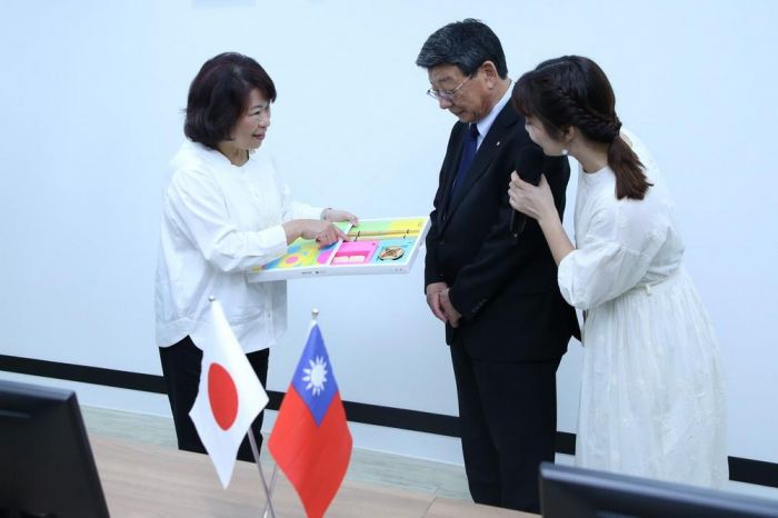 日本宮城縣南三陸町交流團 拜訪黃敏惠盼深化教育合作交流