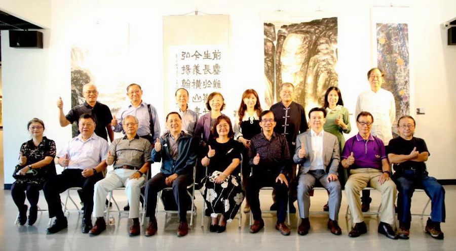 「墨象」澄清湖畔雅集會員聯展  在高雄文化中心至高館展出