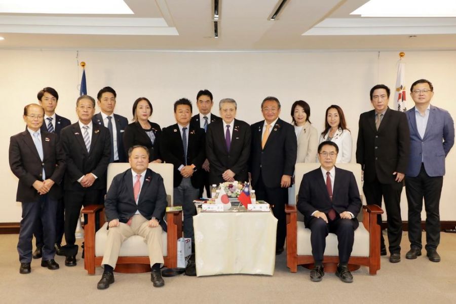 日華親善橫濱市會議員聯盟拜會黃偉哲  盼深化兩市交流