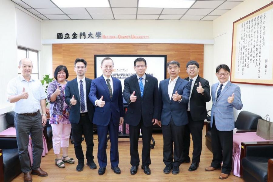 金門大學邀請簡又新開講　解析未來永續發展的挑戰與目標