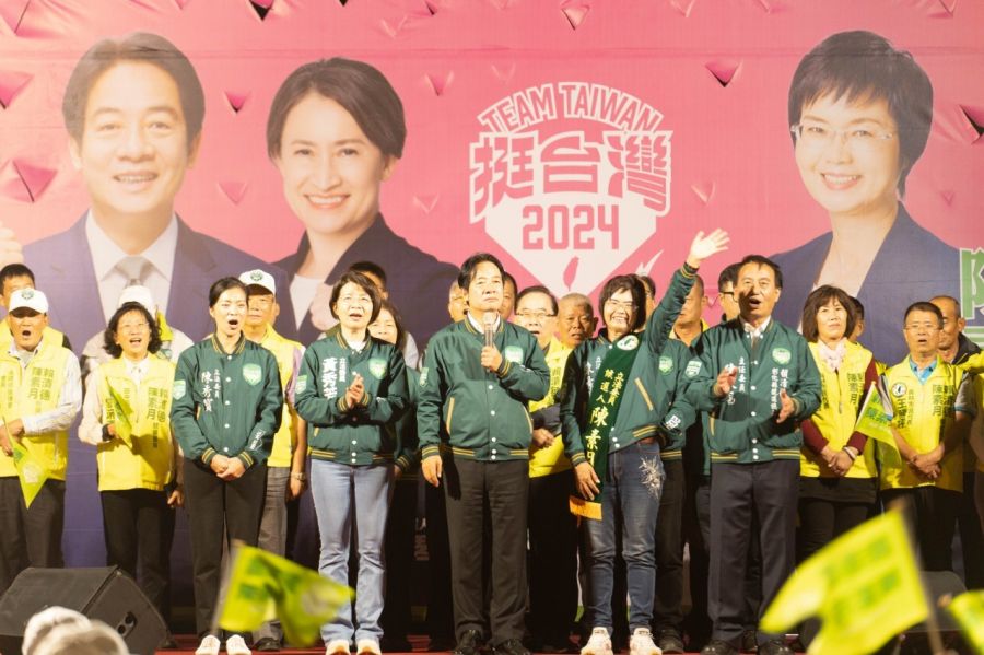 賴清德、陳素月大村鄉聯合後援會成立 賴清德喊話國會過半、彰化四席全上
