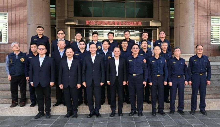 警政署長視察選舉工作  慰勉嘉警執勤辛勞