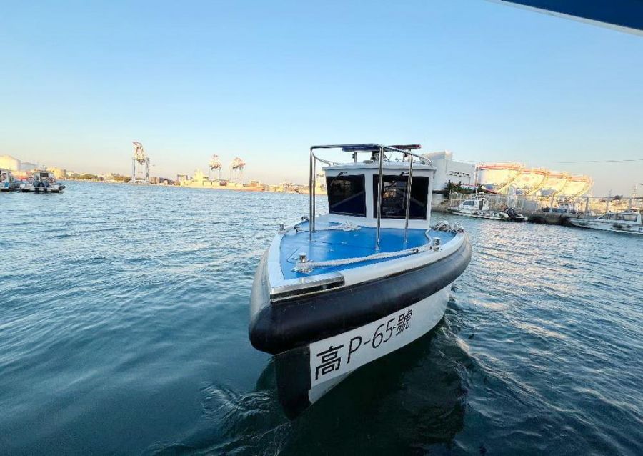 高雄港務新造警艇高P65號啟用　為港區治安維護