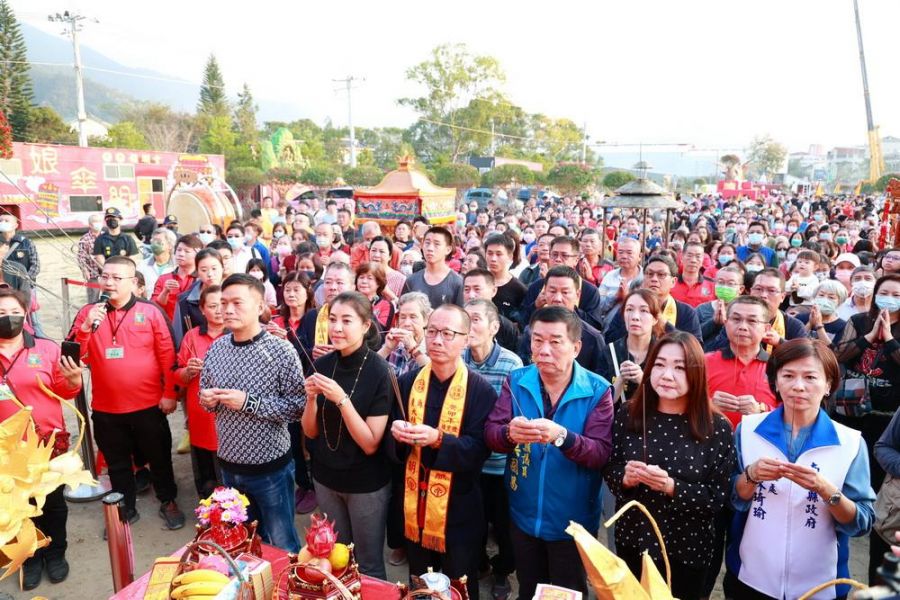 南投埔里三獻清醮 許淑華東壇恭迎友宮媽祖聖駕