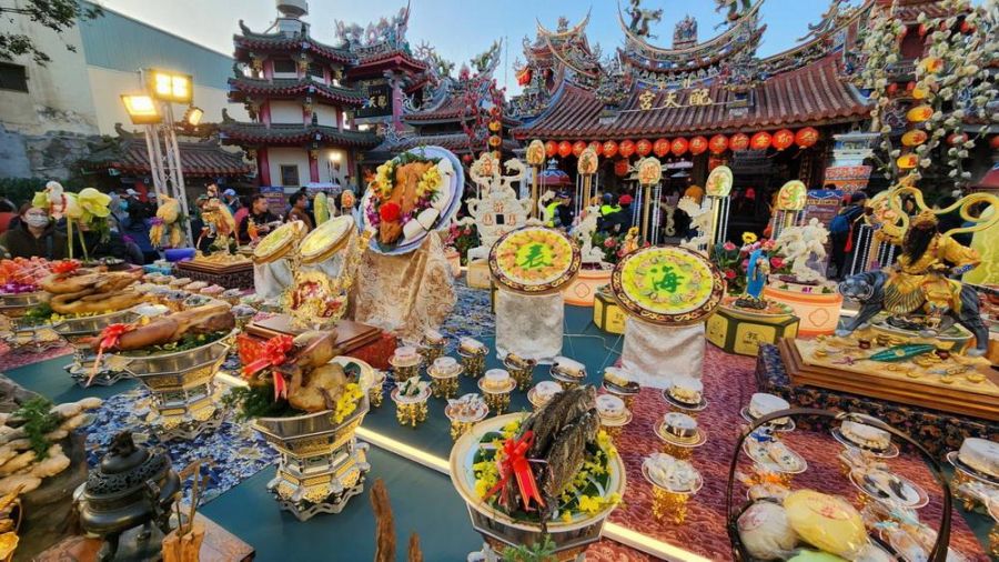 朴子配天宮海表聖會27天圓滿完成 辦媽祖福宴4千桌叩謝神恩