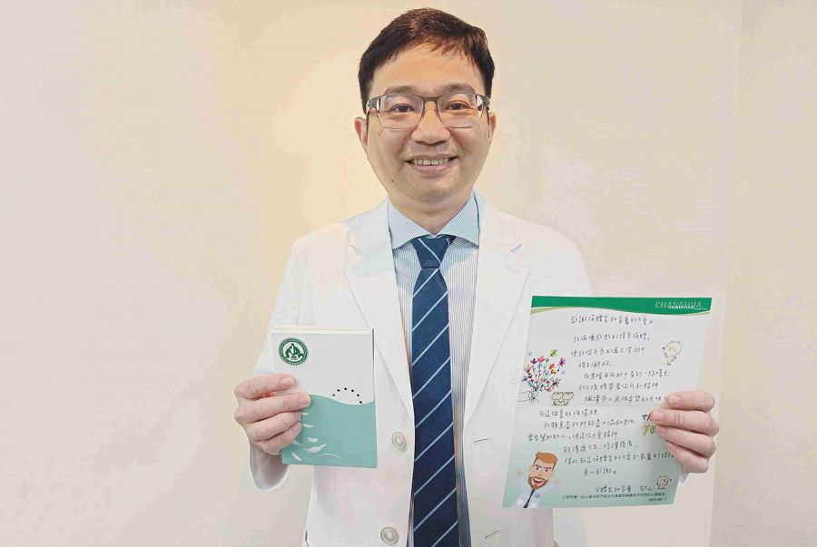 傳遞心聲讓愛延續　彰基錄製「有聲心跳卡」贈器捐家屬