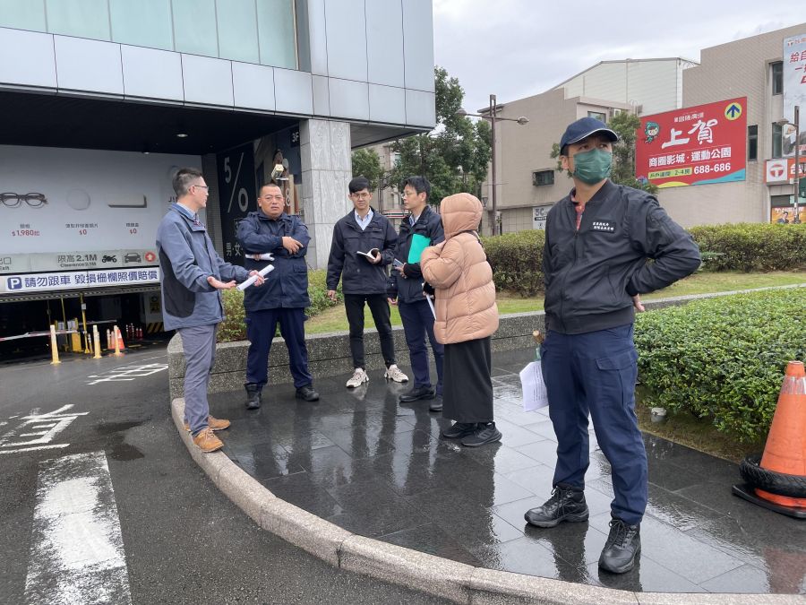 春節不塞車　頭份警分局預先辦理會勘