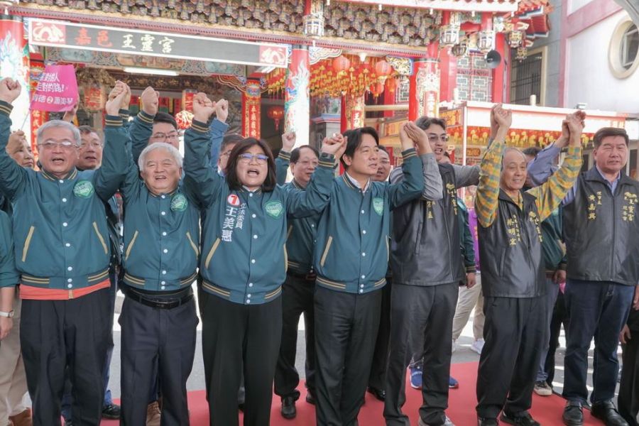 2024開工日！賴清德助攻王美惠 參香祈福祈求平安順利