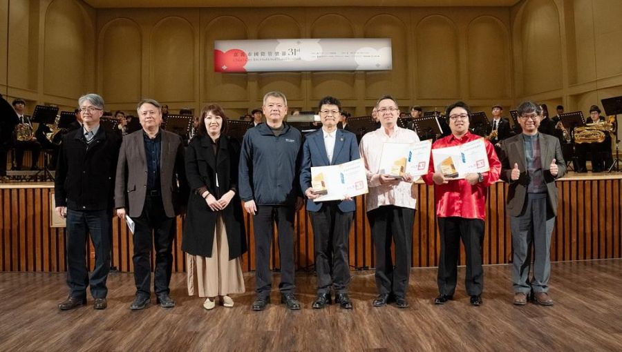 2023嘉市國際管樂節落幕 嘉大音樂系管樂團與日本管樂大師聯手迎新年