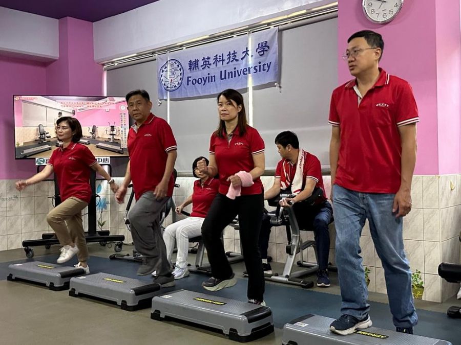 輔英科大提倡輕適能自主運動  教職員工享瘦健康