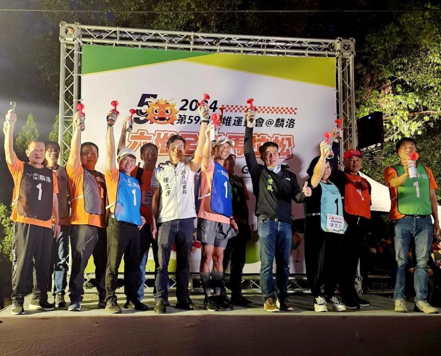 第59屆六堆運動會前哨賽　馬拉松2千跑者熱鬧開跑